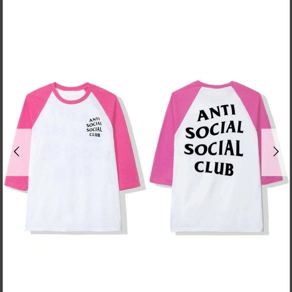 Anti Social Social Club Other - NWOT Anti Social Social Club Baseball Tee